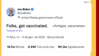 «Amigos, vacunaros»
 