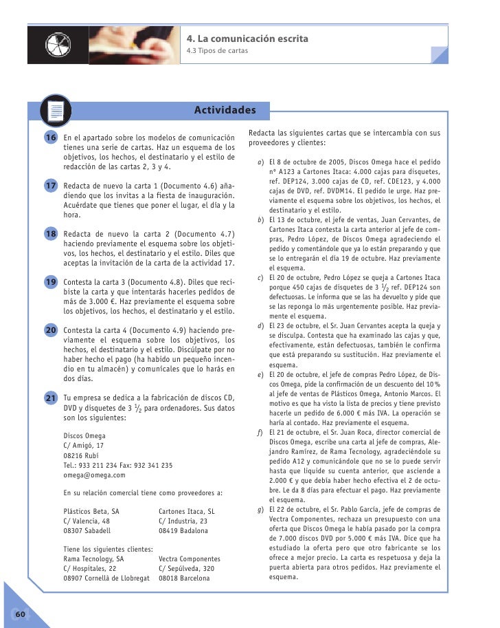 La comunicacion escrita