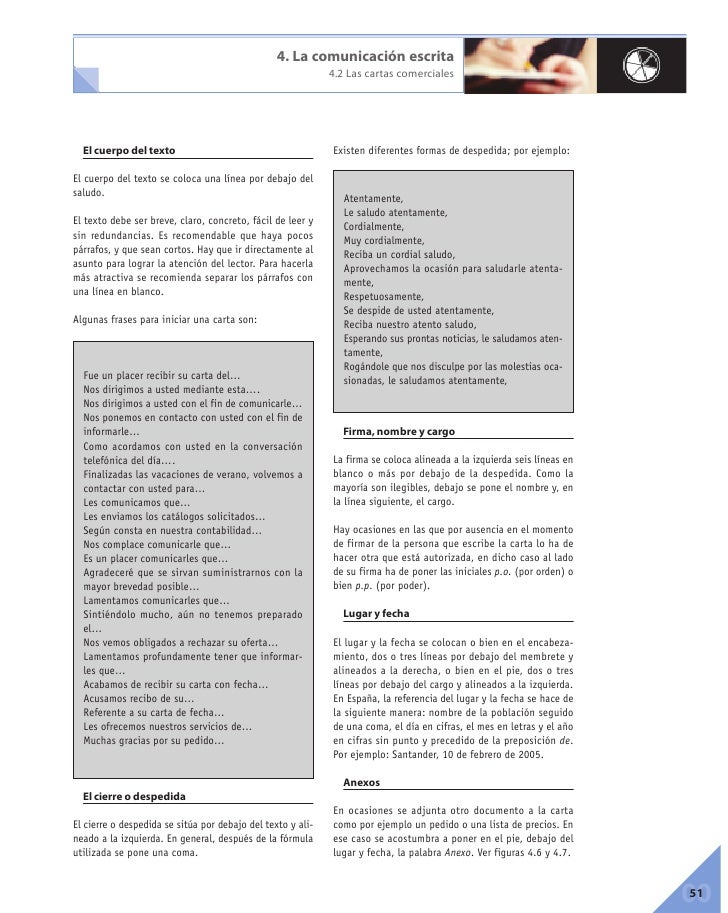 La comunicacion escrita