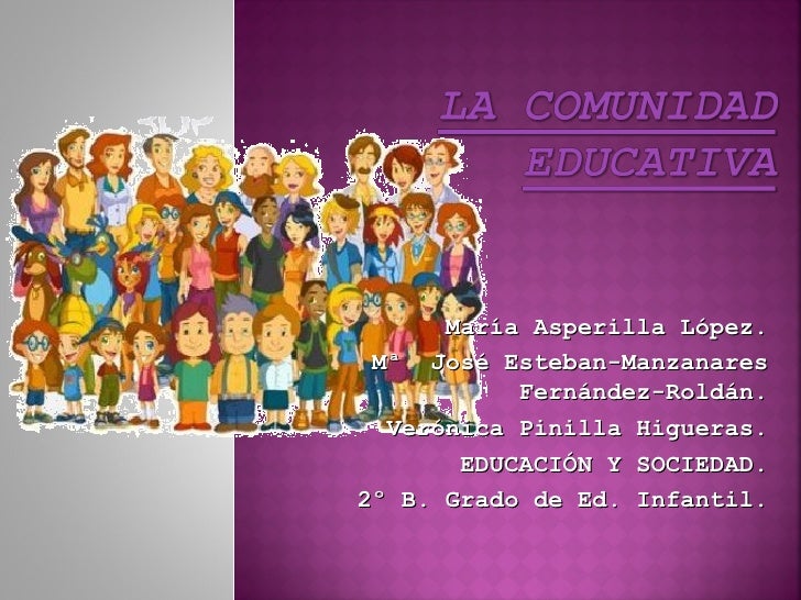 La comunidad educativa