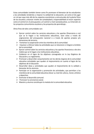 La comunidad escolar | PDF
