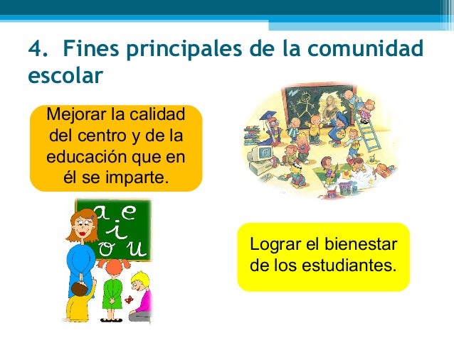 La comunidad escolar