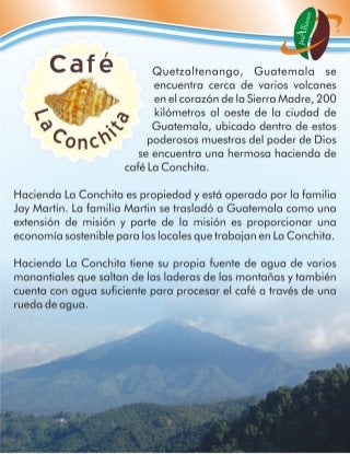 Café La Conchita Descripción Español