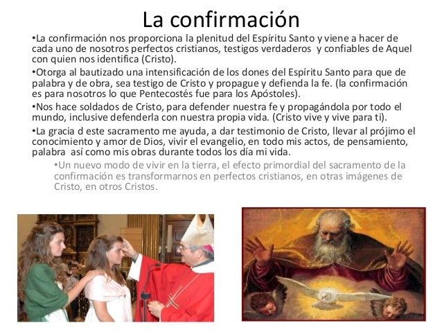 La confirmación
