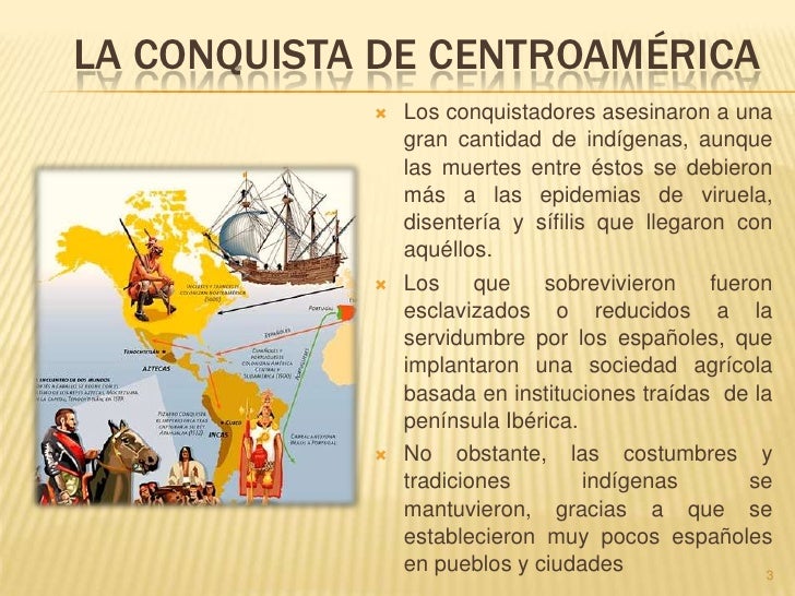 La conquista de centroamerica