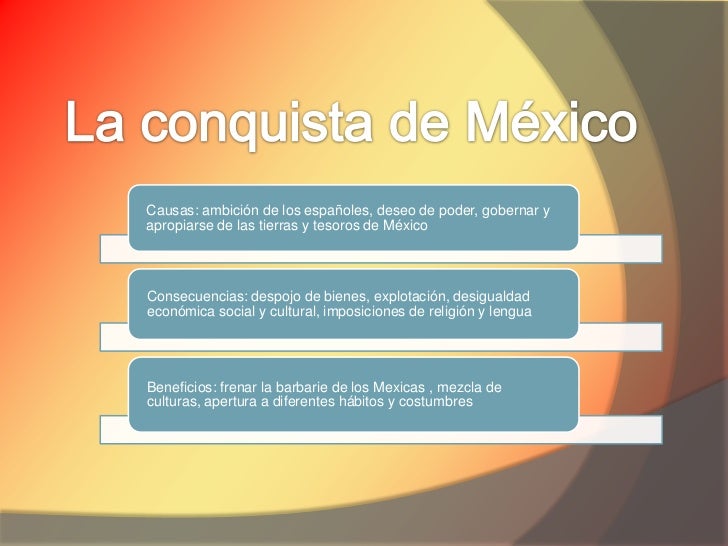 La conquista de México La conquista de México