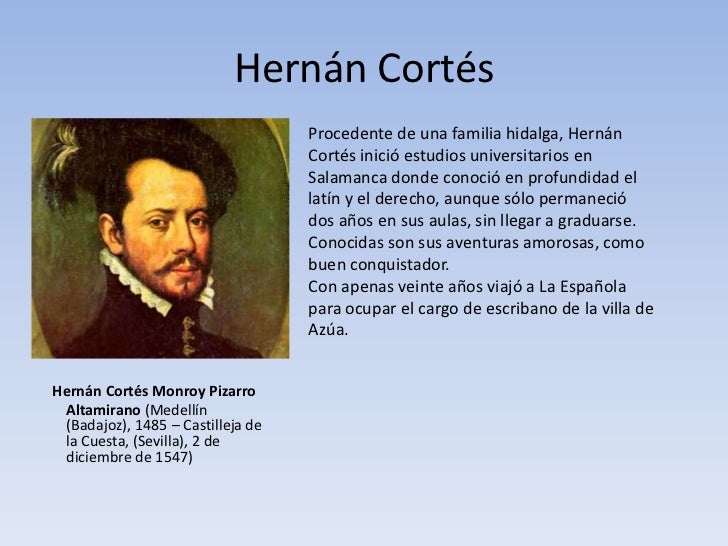 La conquista de méxico