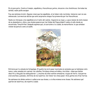 La conquista méxico cuento (1)