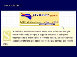 www.civile.it  