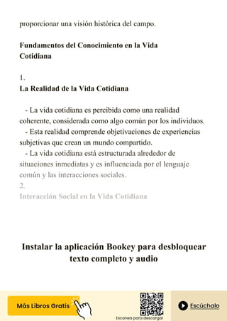 La Construcción Social de la Realidad: Explorando el Conocimiento y la ...