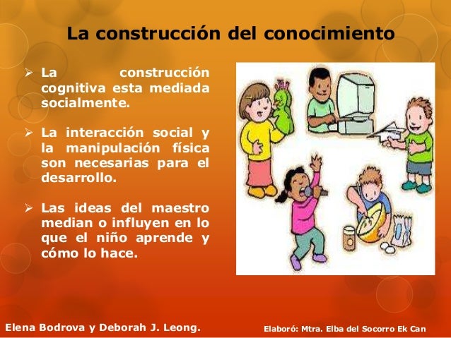 La construccion del conocimiento