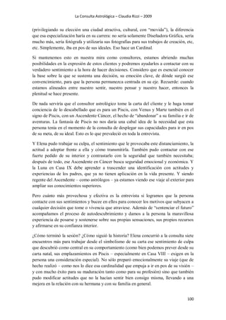 La consulta astrológica claudia rizzi | PDF