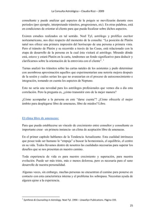 La consulta astrológica claudia rizzi | PDF