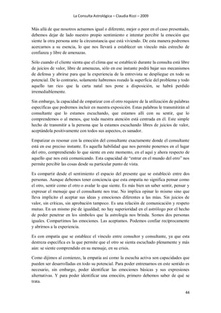 La consulta astrológica claudia rizzi | PDF