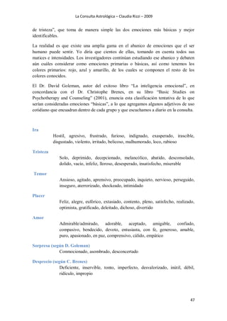 La consulta astrológica claudia rizzi | PDF