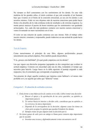 La consulta astrológica claudia rizzi | PDF