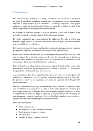 La consulta astrológica claudia rizzi | PDF