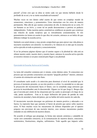 La consulta astrológica claudia rizzi | PDF