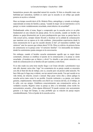 La consulta astrológica claudia rizzi | PDF