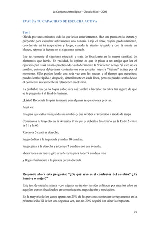 La consulta astrológica claudia rizzi | PDF