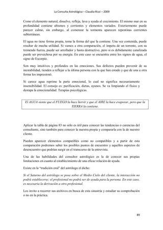 La consulta astrológica claudia rizzi | PDF