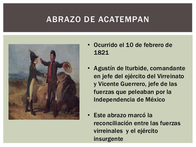La consumación de la independencia de méxico