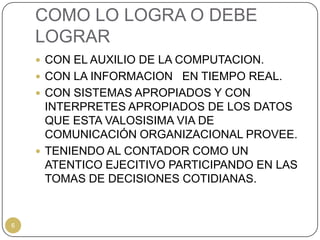 La contabilidad para la toma de decisiones copia | PPTX