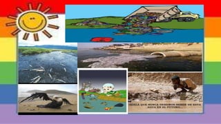 La contaminación (aire suelo-agua)