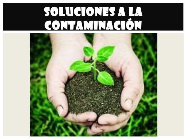 Resultado de imagen para imagenes de solucion de contaminacion del medio ambiente