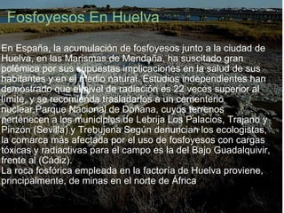 La contaminacion en_huelva