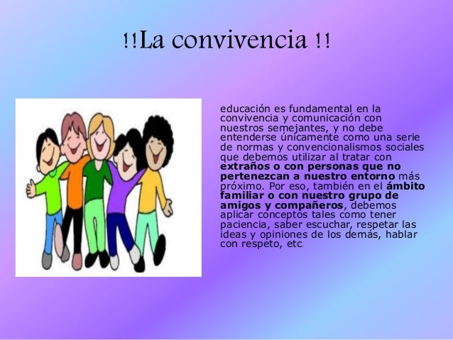 La convivencia