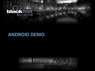 ANDROID DEMO
 