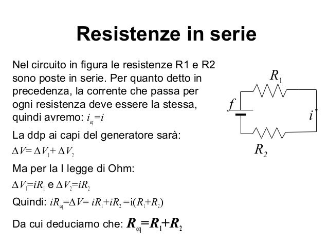 Generatori Di Tensione In Serie E In Parallelo