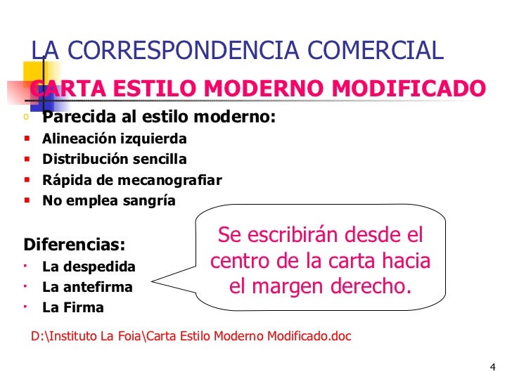 La correspondencia comercial 1