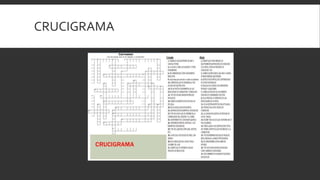 CRUCIGRAMA
 