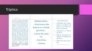 Tríptico
 