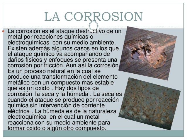 Corrosion