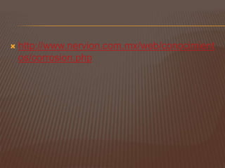  http://www.nervion.com.mx/web/conocimient
os/corrosion.php
 