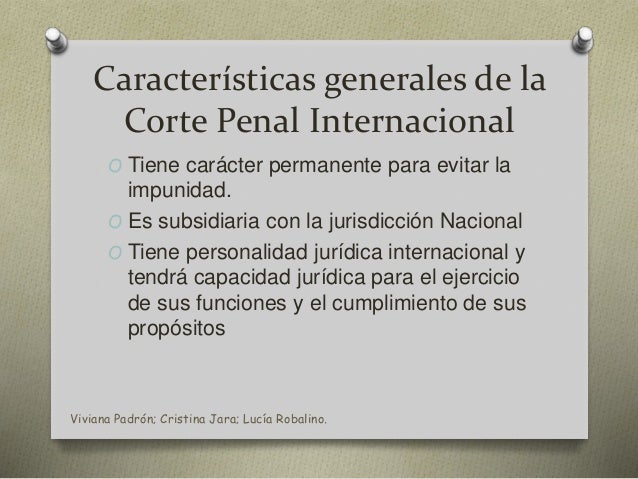 La corte penal internacional_IAFJSR