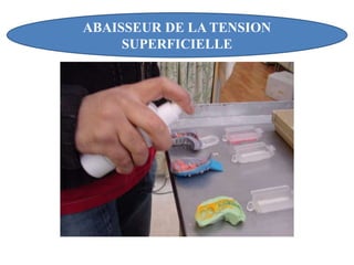 ABAISSEUR DE LA TENSION
SUPERFICIELLE
 