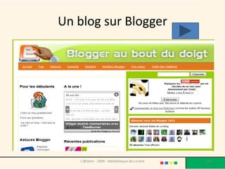 Créer son blog avec Blogger