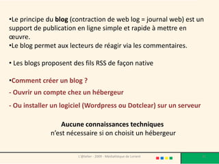 Créer son blog avec Blogger
