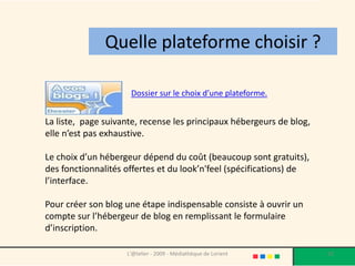 Créer son blog avec Blogger