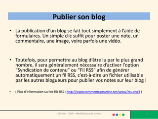 Créer son blog avec Blogger