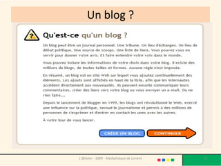 Créer son blog avec Blogger