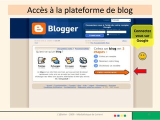 Créer son blog avec Blogger