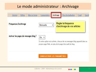 Créer son blog avec Blogger