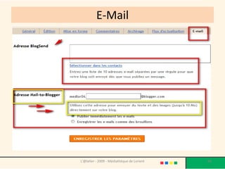 Créer son blog avec Blogger