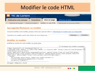 Créer son blog avec Blogger