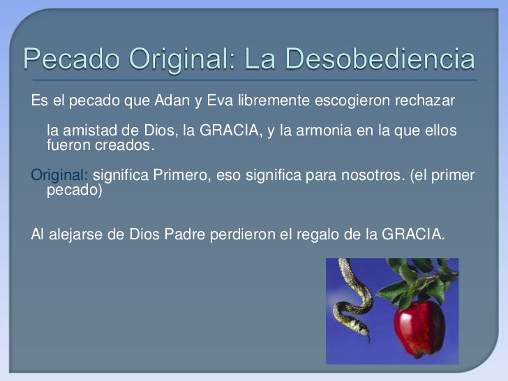 Despues de la Caida del hombre El mundo fue invadido por el Pecado despues de la  desobediencia El pecado se mutiplico y...